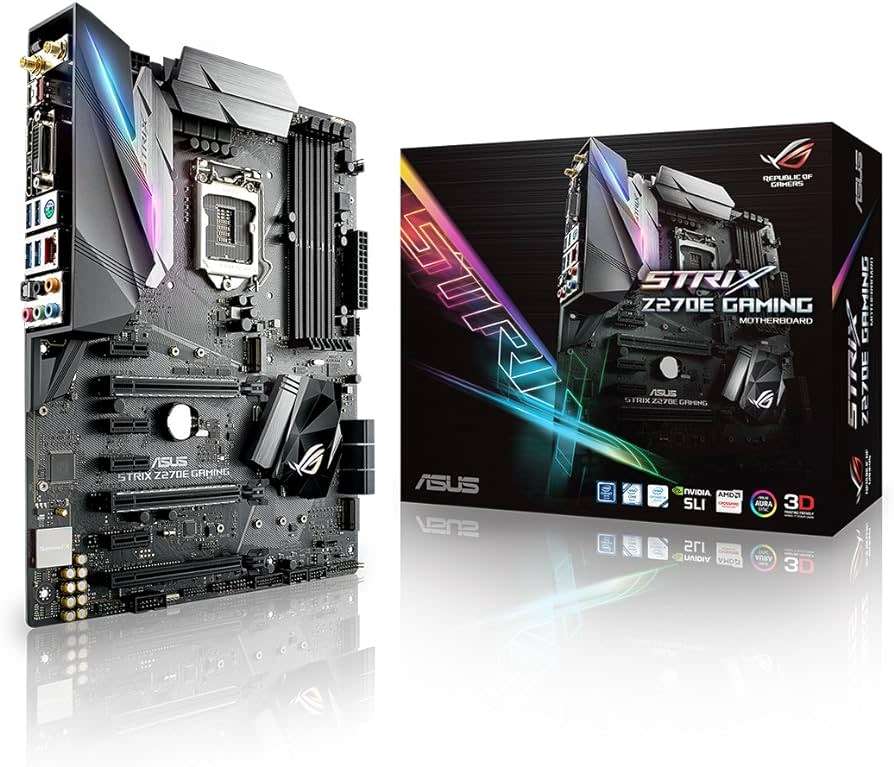 ASUS ROG STRIX Z270E GAMING ** GAMING MOTHERBOARD ** GOOD CONDITION ** WARRANTY **