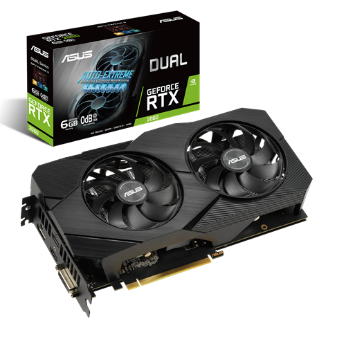 Asus Rtx 2060 6G Dual Evo - Gaming Graphics Card - Good Condition - Warranty