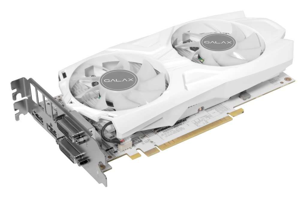 GALAX GTX 1050TI EXOC WHITE ** GAMING GRAPHICS CARD ** GOOD CONDITION ** WARRANTY **