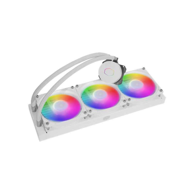 COOLER MASTER MASTERLIQUID ML360L V2 WHITE ** LIQUID CPU COOLING ** GOOD CONDITION ** WARRANTY **