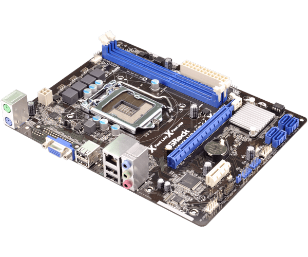 ASROCK H61M-VS4 ** MOTHERBOARD ** GOOD CONDITION ** WARRANTY **