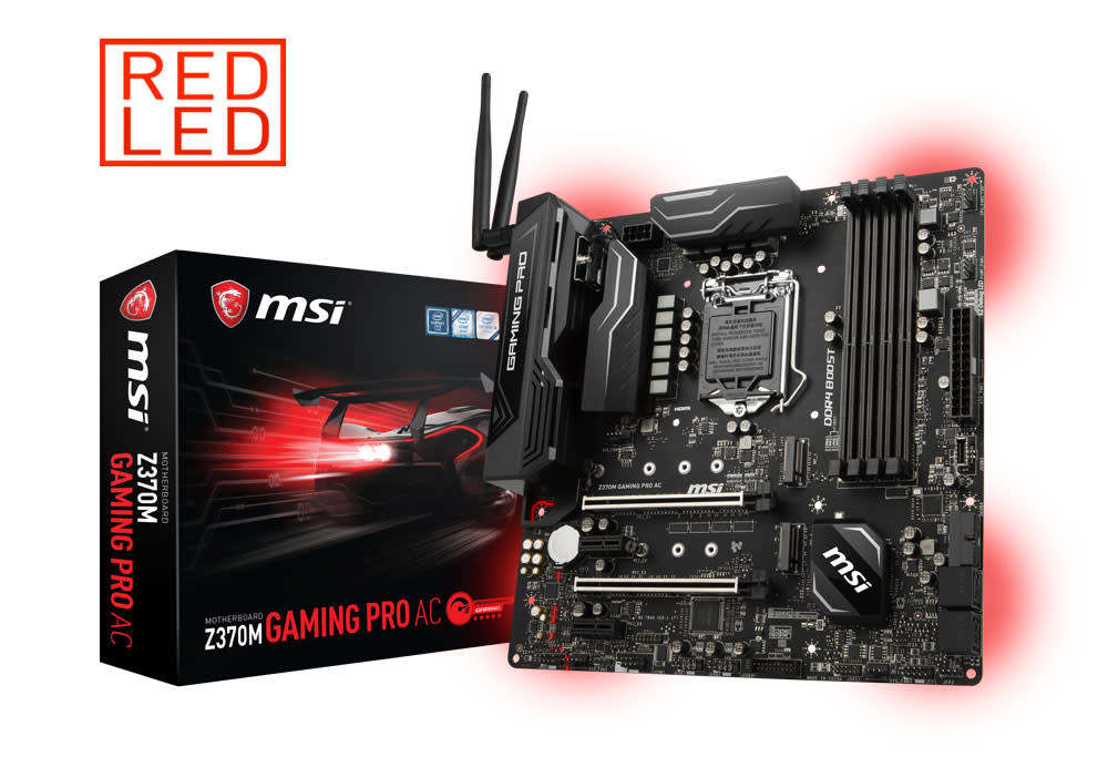 MSI Z370M GAMING PRO AC ** GAMING MOTHERBOARD ** WARRANTY **  GOOD CONDITION **
