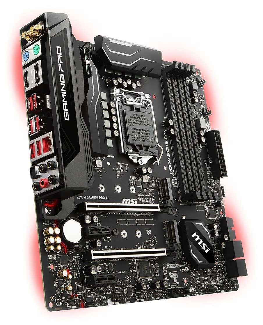 MSI Z370M GAMING PRO AC ** GAMING MOTHERBOARD ** WARRANTY **  GOOD CONDITION **