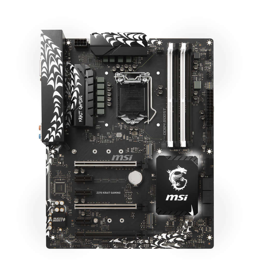 MSI Z370 KRAIT GAMING ** GAMING MOTHERBOARD ** GOOD CONDITION ** WARRANTY **