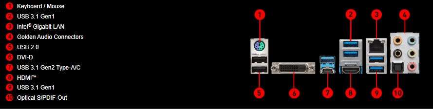 MSI Z370 KRAIT GAMING ** GAMING MOTHERBOARD ** GOOD CONDITION ** WARRANTY **