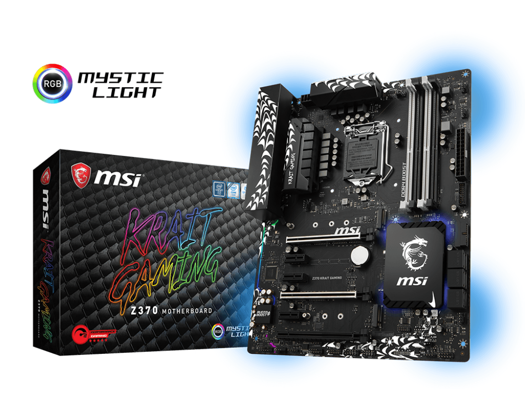 MSI Z370 KRAIT GAMING ** GAMING MOTHERBOARD ** GOOD CONDITION ** WARRANTY **