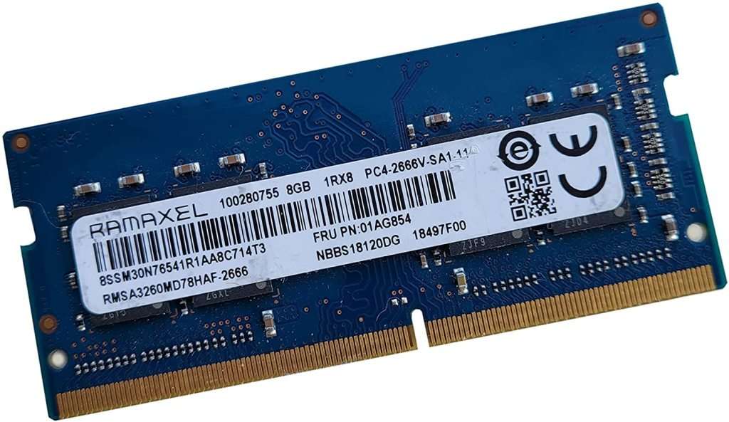 RAMAXEL DDR4 8GB 2666MHZ ** LAPTOP RAM ** GOOD CONDITION ** WARRANTY **