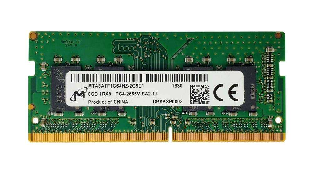 MICRON DDR4 8GB 2666MHZ ** LAPTOP RAM ** GOOD CONDITION ** WARRANTY **
