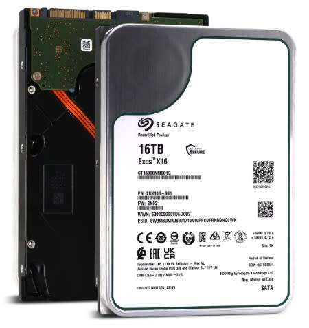 SEAGATE EXOS X16 16TB ** 3.5`` HARD DRIVE ** GOOD CONDITION ** WARRANTY **