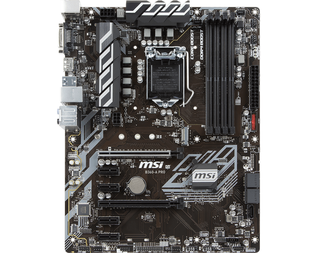 MSI B360-A PRO ** GAMING MOTHERBOARD ** GOOD CONDITION ** WARRANTY **