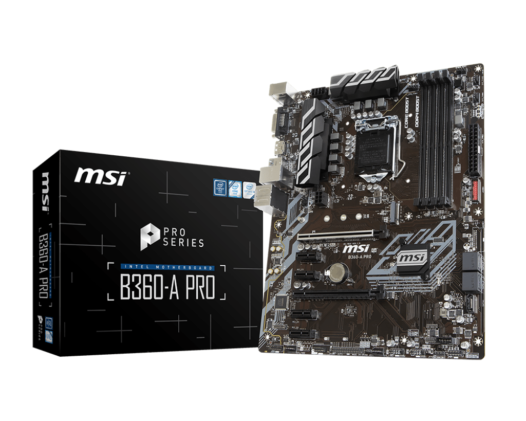 MSI B360-A PRO ** GAMING MOTHERBOARD ** GOOD CONDITION ** WARRANTY **