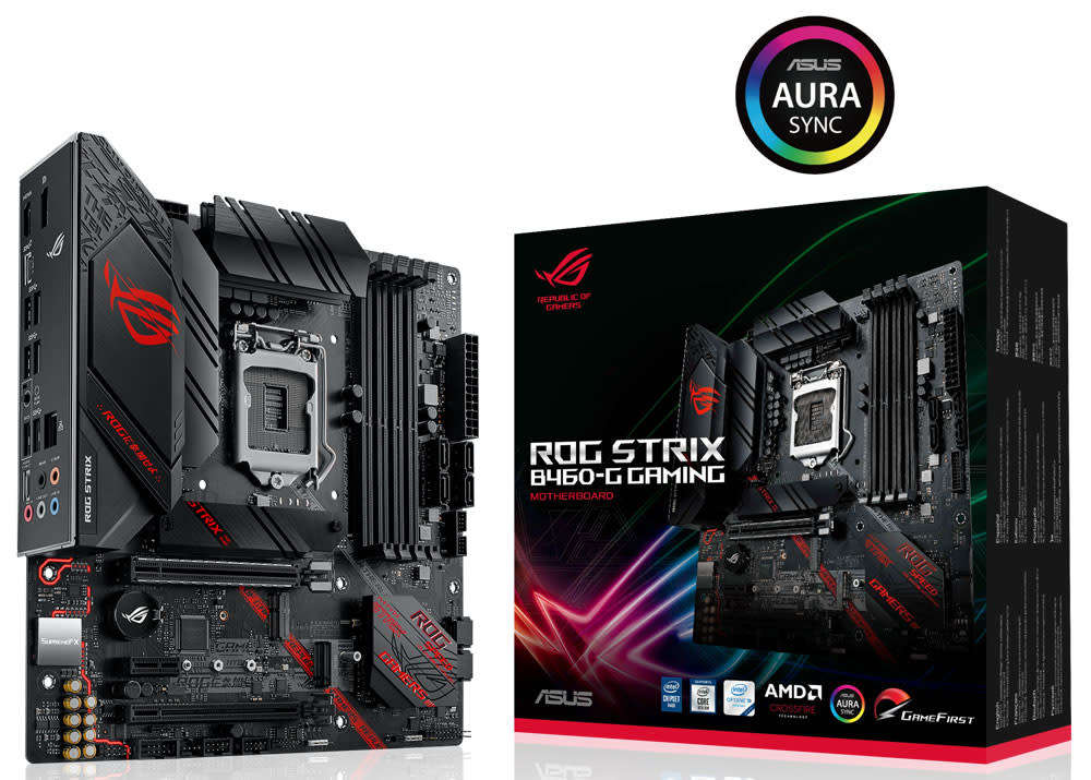 ASUS ROG STRIX B460-G GAMING ** GAMING MOTHERBOARD ** GOOD CONDITION ** WARRANTY **