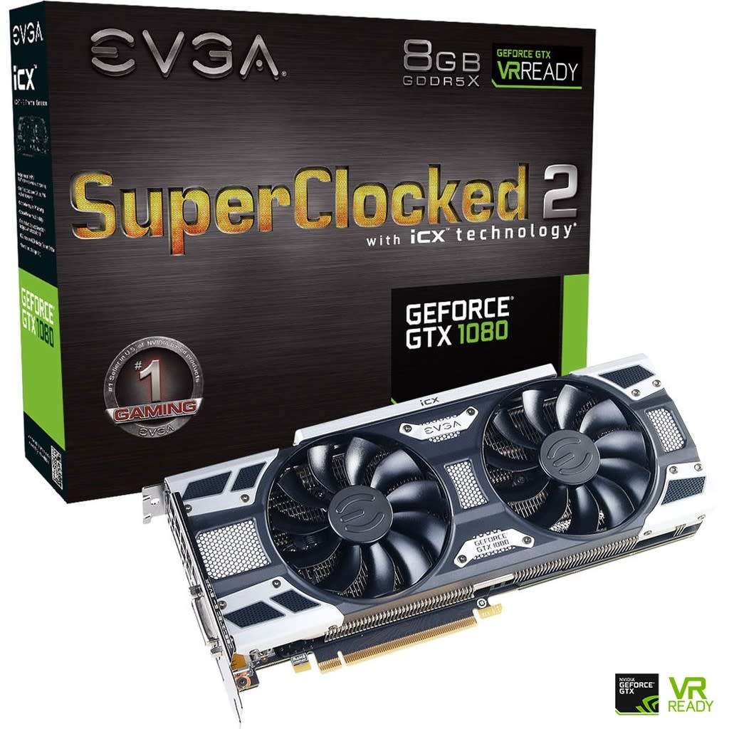EVGA GTX 1080 8G SC2 ICX  ** GAMING GRAPHICS CARD ** GOOD CONDITION ** WARRANTY **