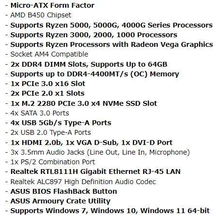 ASUS PRIME B450M-K II ** GAMING MOTHERBOARD ** GOOD CONDITION ** WARRANTY **