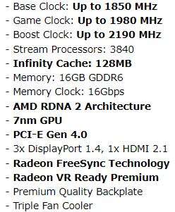 XFX SPEEDSTER QICK 319 RX6800 16GB **HIGH-END GAMING GRAPHICS CARD**EXCELLENT CONDITION **WARRANTY**