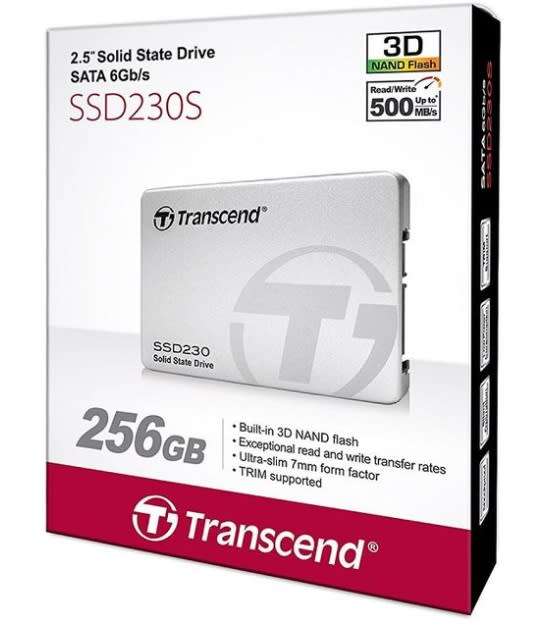 TRANSCEND SSD230S 256GB SSD ** EXCELLENT CONDITION ** WARRANTY **