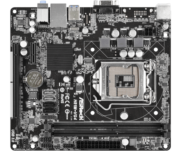 ASUS H81M-VG4 ** MOTHERBOARD ** EXCELLENT CONDITION ** WARRANTY **