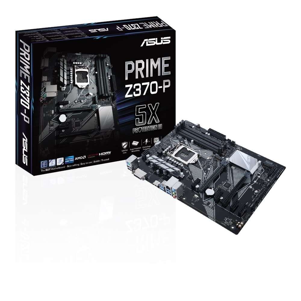 ASUS Z370-P PRIME ** GAMING MOTHERBOARD ** GOOD CONDITION ** WARRANTY **