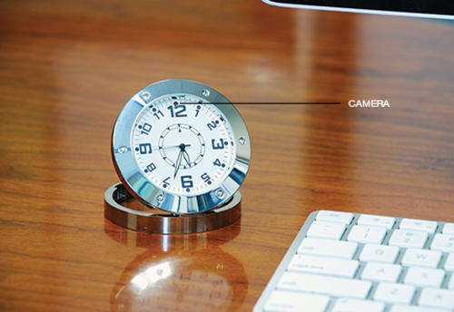 Spy Camera - The Perfect Nanny Cam Spy ClockMotion Detection