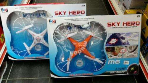 Drone m6 sky hero quadocopter