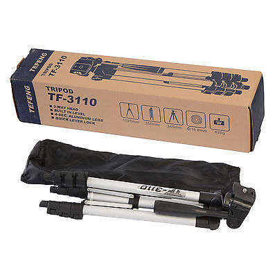 TF-3110A Metal Extendable Tripod Stand Monopod For Canon SONY Camera Camcorder