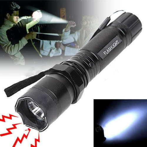 1101 police type Self-Defensive LED Torch + Stun Gun