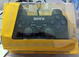 Joystick joypad controller for playstation ps 2 ps 1 Analog controller 2 Boyu black color