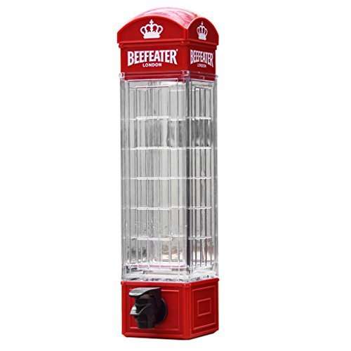 Novelty Drink Dispenser - London Beefeater Phone Booth