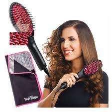 Straight Artifact Ceramic Brush Hair Straightener