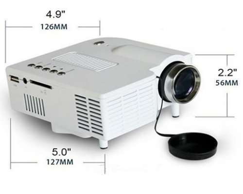 HD 1080P LED Multimedia Projector Home Theater Cinema AV TV VGA HDMI USB SD WTC