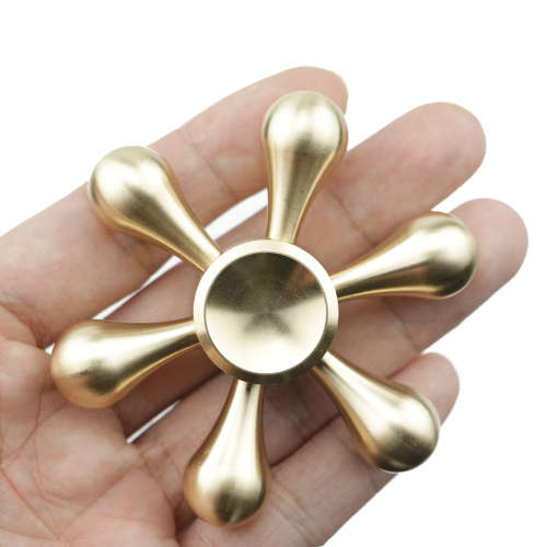Rainbow Fidget Spinner Metal Spinner Tri-spinner Zinc Hand Spinner Aluminum Alloy Finger Game Anxiet