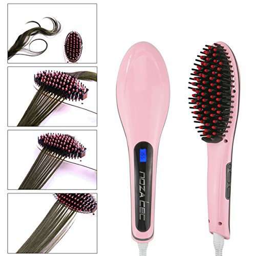 LED Digital Temperature brush comb