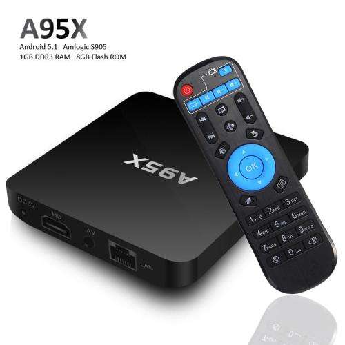 A95X NEXBOX 4K HD TV BOX, Android 5.1 Amlogic s905 Quad core Cortex A53 2.0GHz, RAM: 1GB, Flash:...