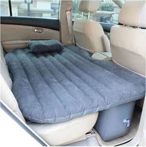 Car inflatable bed car travel air mattress with electric Pump + pillow for sleeping in car travel au
