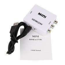 Mini HDMI2AV Up Scaler 1080p