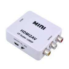 Mini HDMI2AV Up Scaler 1080p