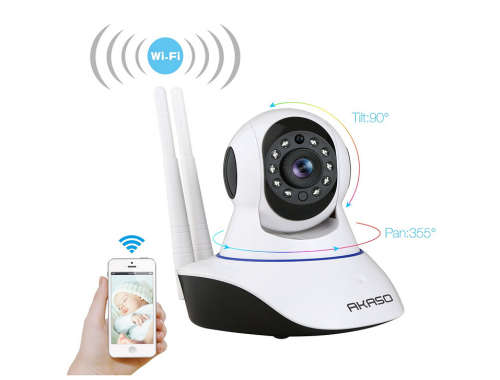 720P HD Wireless WIFI camera HD Wireless Digital Security Audio Night Vision