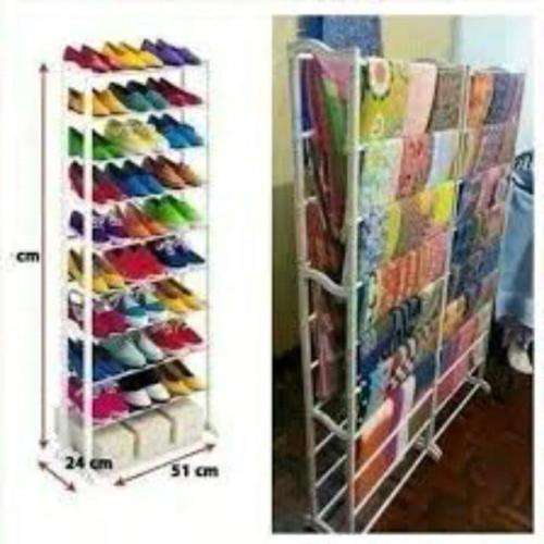 Home & Gardening Storage Rack AMAZING SHOE RACK 2 IN 1 (RAK KASUT / TUDUNG)