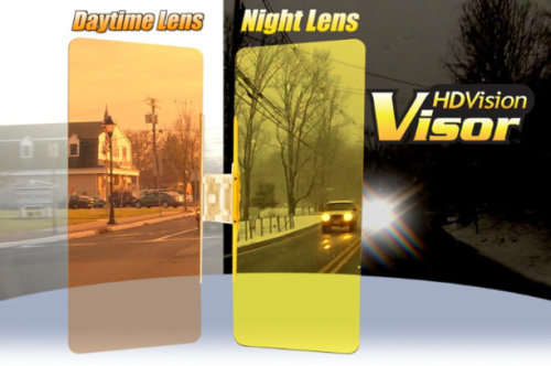 VISIERA UNIVERSALE PER AUTO VIZCLEAR GIORNO E NOTTE SEE CLEAR VISOR HD Car Visor