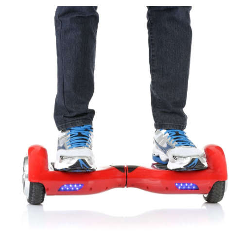 Hoverboard, Classic 6.5" Smart Two Wheel Self Balancing Electric Scooter with LED Lights,BLUETOOTH