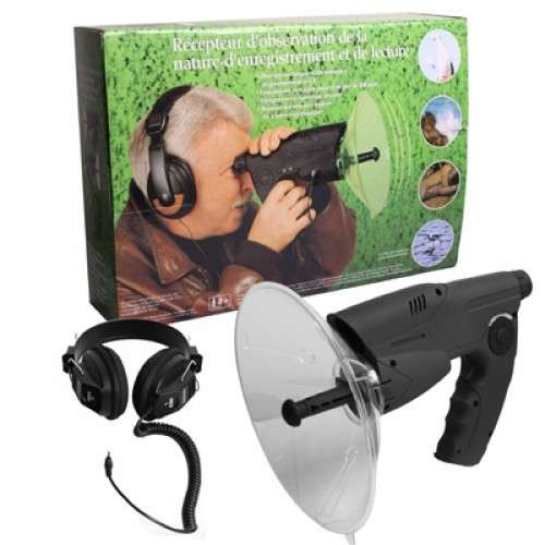 Nature Observing-Recording & Play Back Dish, Support 8X Magnification