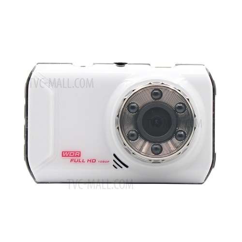 Dual Lens Car Black Box 6 IR Light Good Night Vision G-Sensor Full HD 1080P DashCam 2 Cameras Video