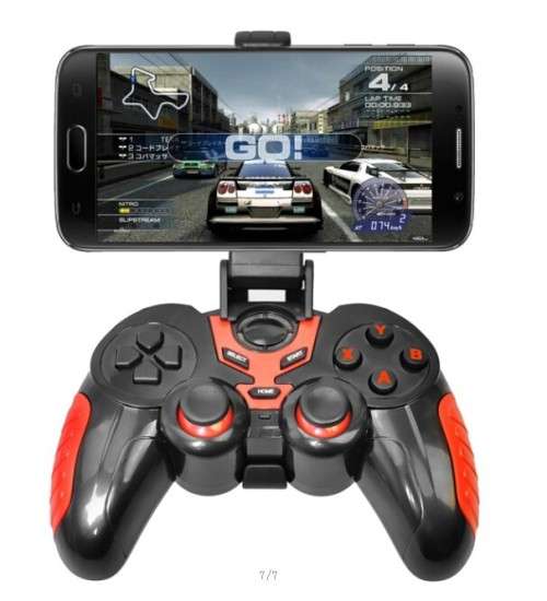 wireless bluetooth connected game controller for Android or IOS system