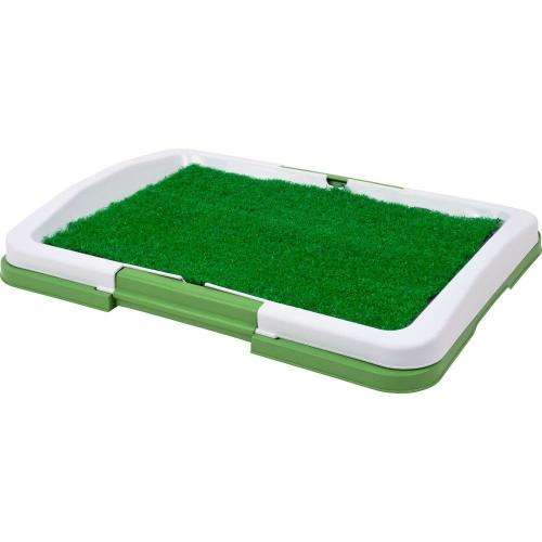 Puppy Potty Grass Mat Dog Trainer Indoor Pee Pad Training Patch Green by Pet