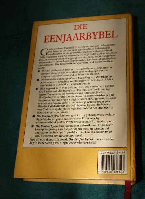 Die Eenjaar Bybel Nuwe Vertaling