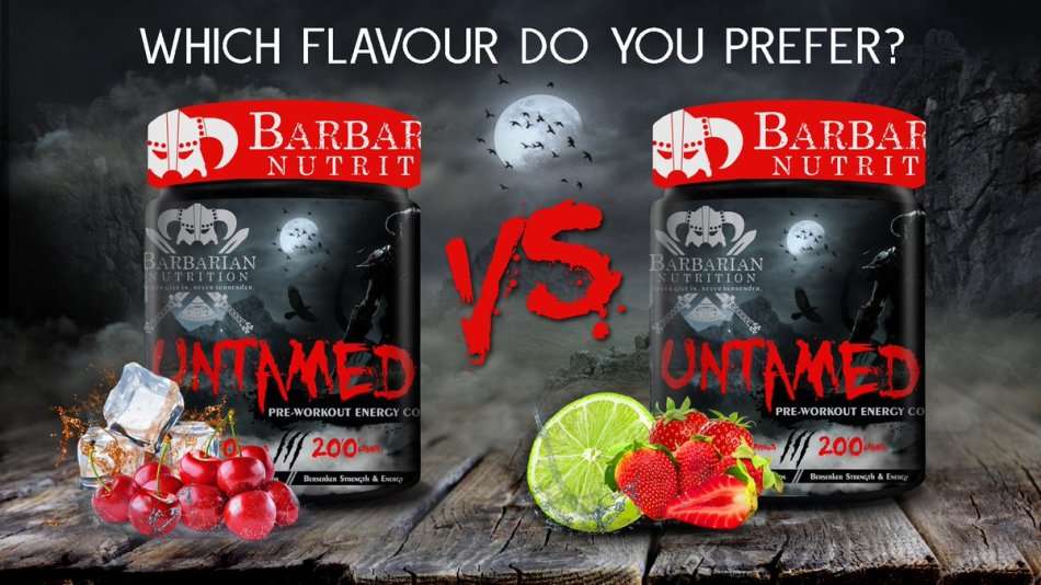Untamed Pre-Workout - Barbarian Nutrition - 60 Caps