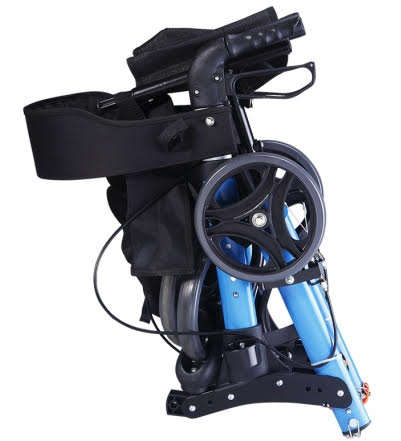 Walker " Deluxe lightweight rollator with seat