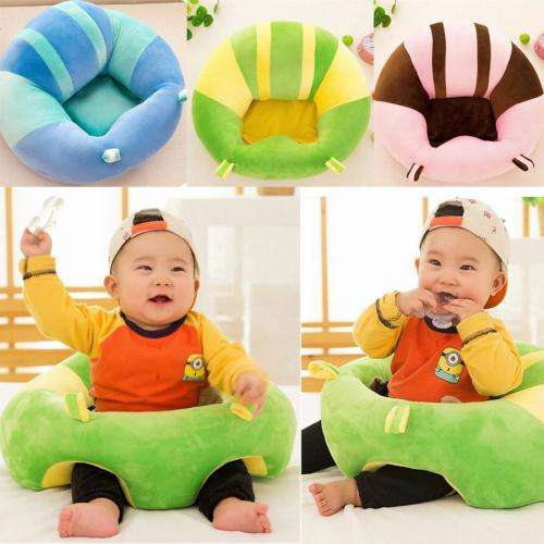 Infant Baby Seat Sit Support Protector Chair Car Cushion Soft Sofa Pillow Toy