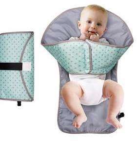 Changing Pad Portable Baby 3 in 1 Cover Mat Fold able Diaper Bag Kit Clean hands