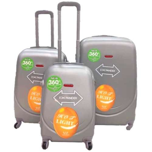 Set of 3 Lightweight Travel Luggage Suitcase 28''